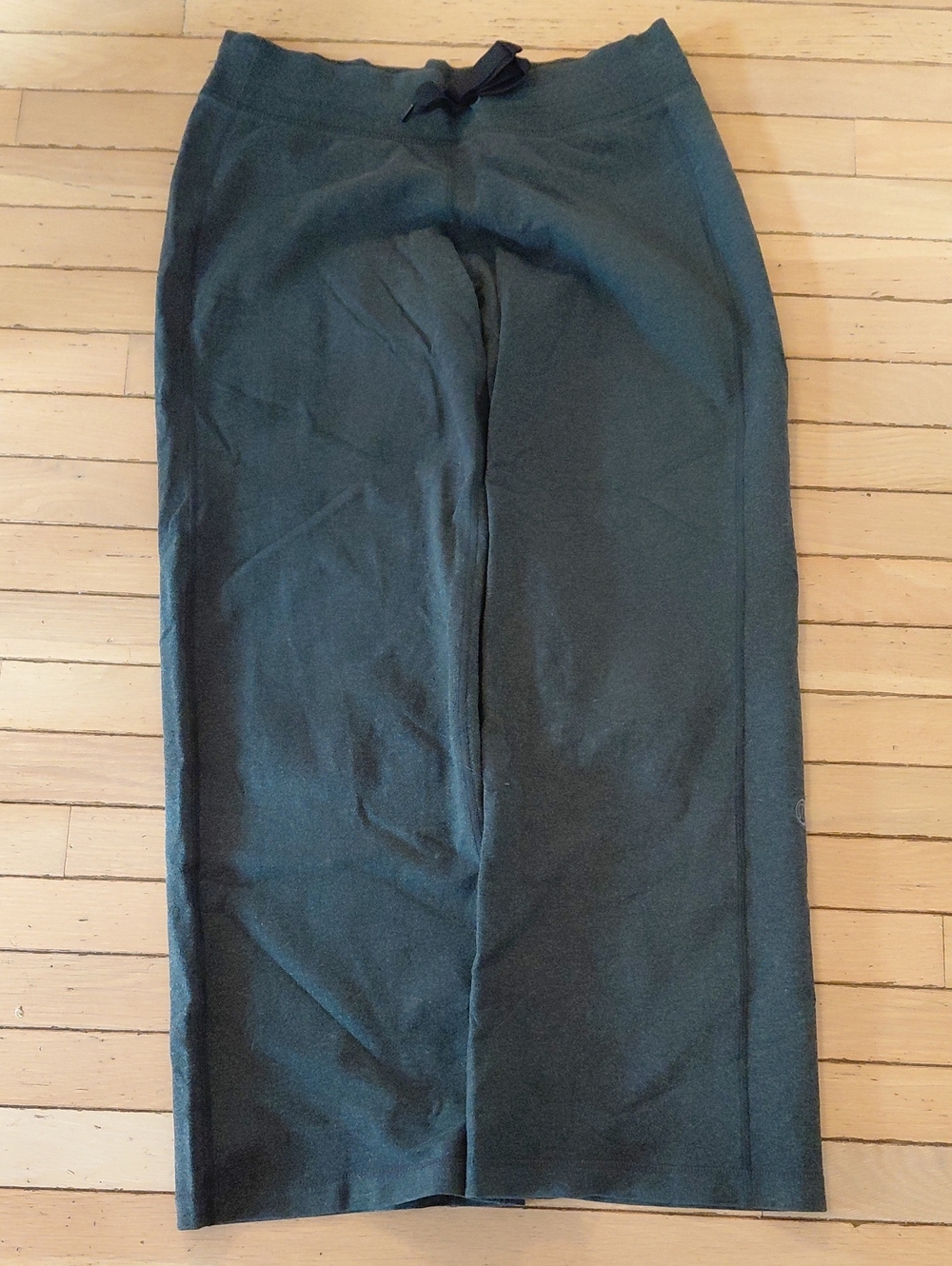 lululemon athletica Dark Grey Wide-Leg Lounge Pants
